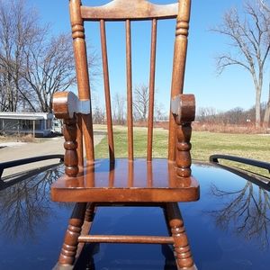 Antique miniature rocking chair